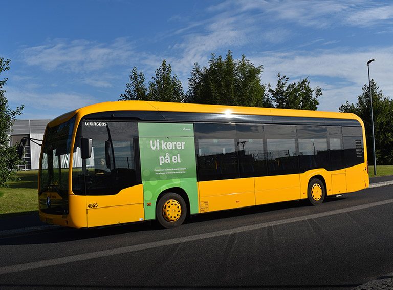 eCitaro på den længste eBus-linje i Danmark.
