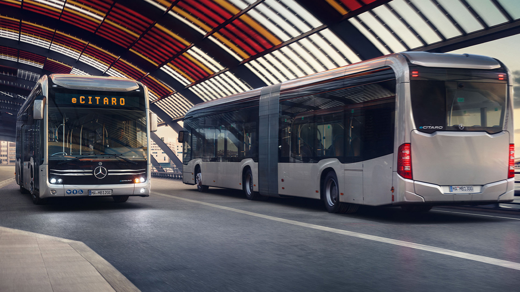 Mercedes citaro shop electric