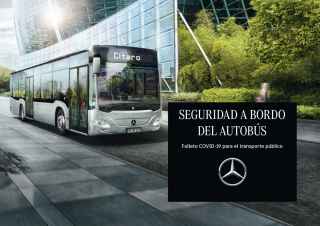 Seguridad a bordo del autobús – Folleto COVID-19 para el transporte público