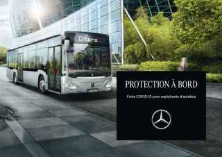 Protection à bord – Fiche d'information COVID‑19 pour les transports publics