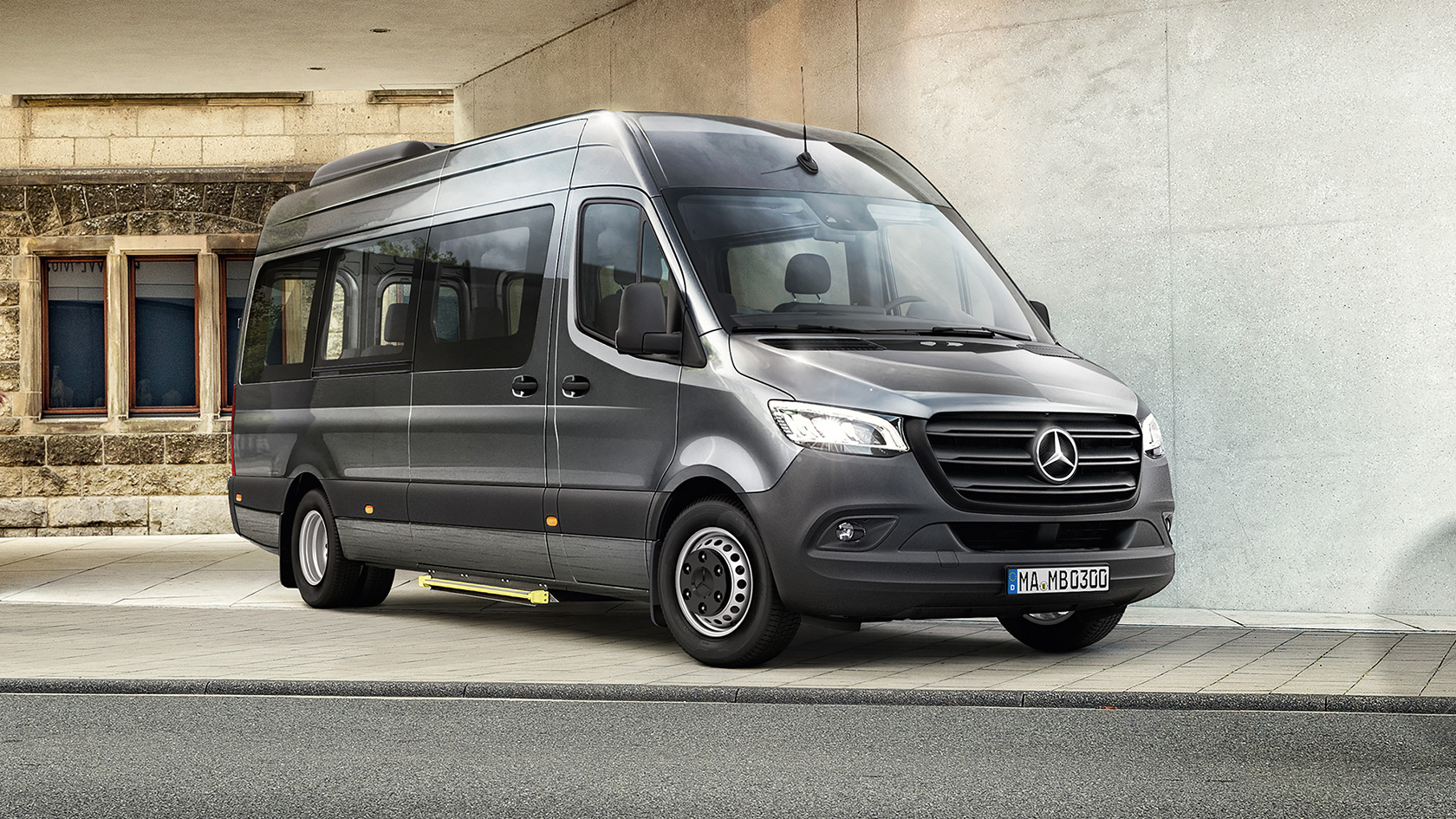 The Sprinter minibuses The Sprinter Transfer MercedesBenz Buses