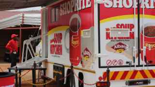 FUSO and Shoprite partner up in support of a soup kitchen project.