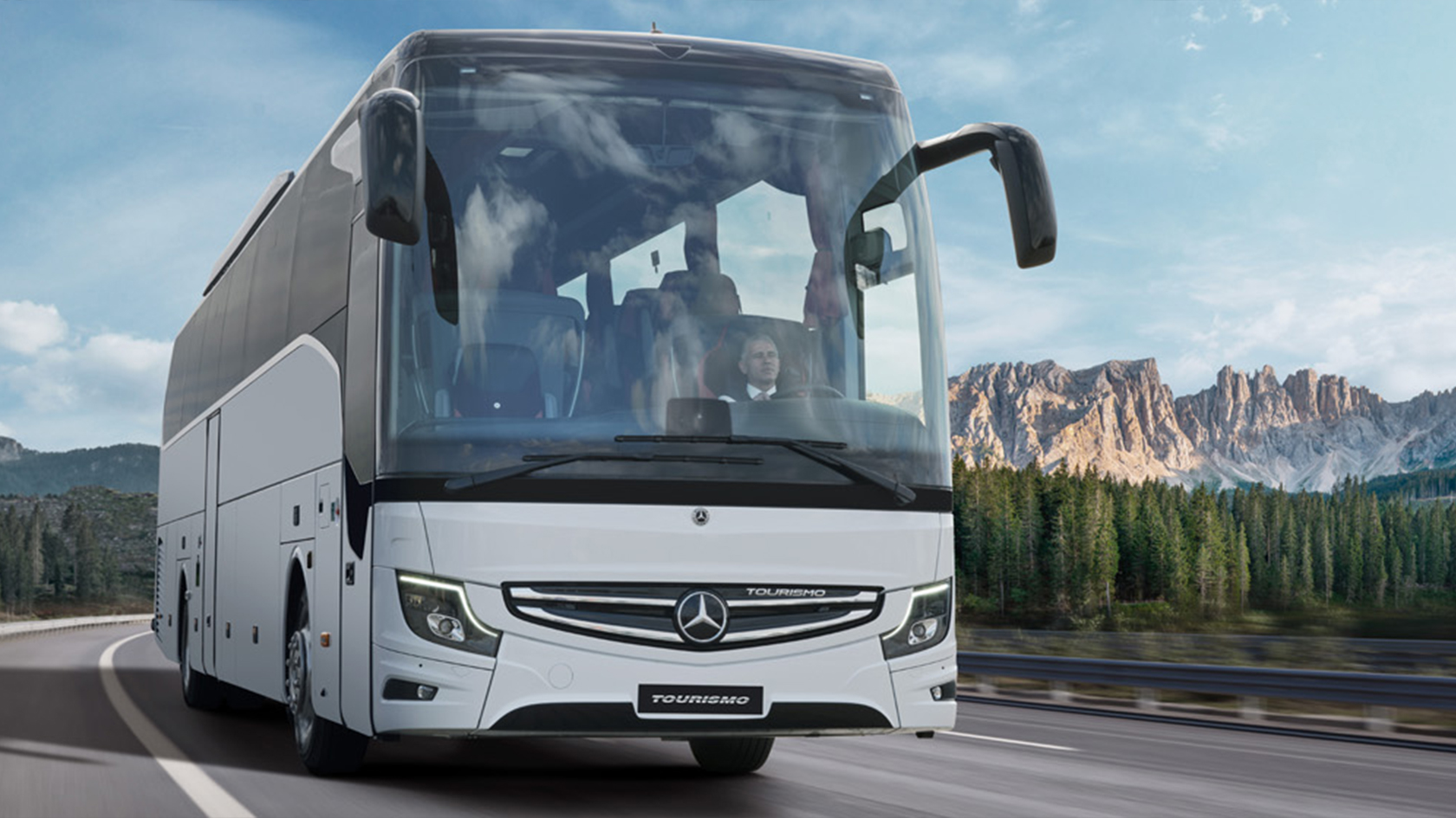 Mercedes Benz Tourismo 2016 кабина